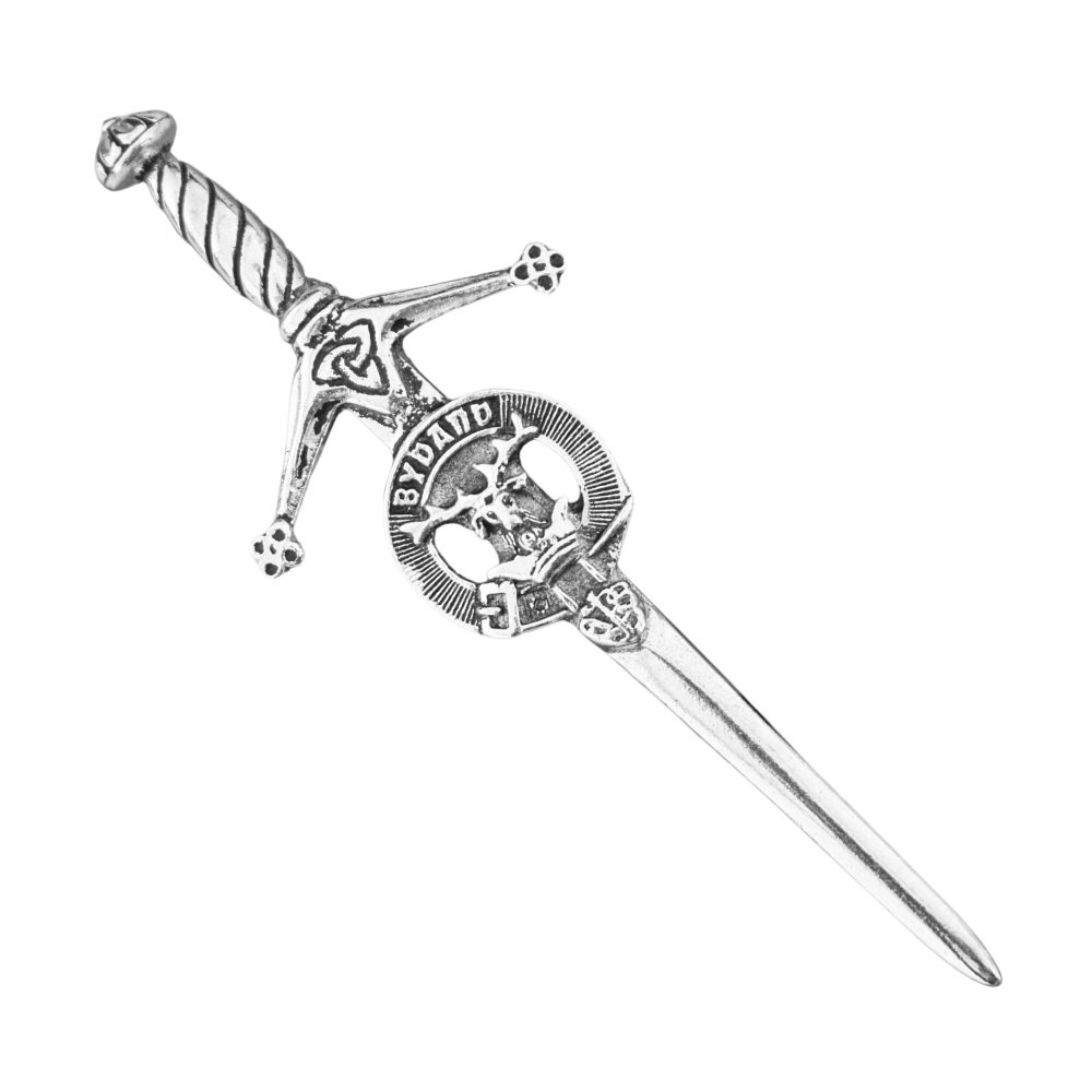 Gordon Scottish Clan Crest Pewter Badge & Kilt Pin Set – Gaelic Themes